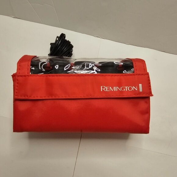 Remington Hot Rollers Set With Red Storage Case & Cord Travel Size H-1015 - Picture 5 of 11
